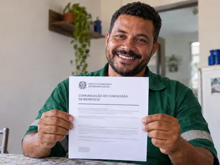 trabalhador com braço enfaixado, ainda no trabalho